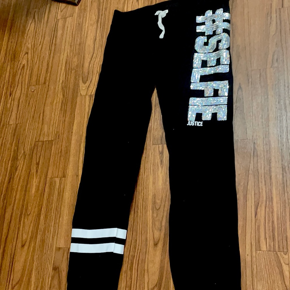 #selfie sweatpants and matching top